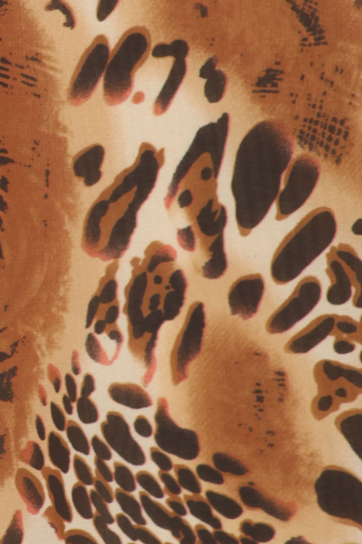 Chiffon Leopard Maxi Dress - Beautique Online Store