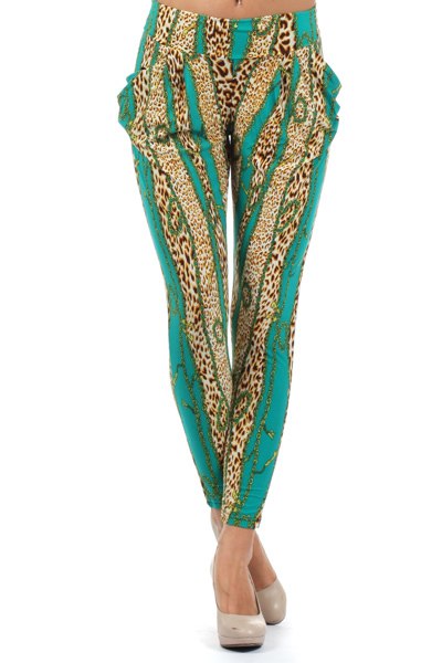 Leopard Harem Pants - Beautique Online Store