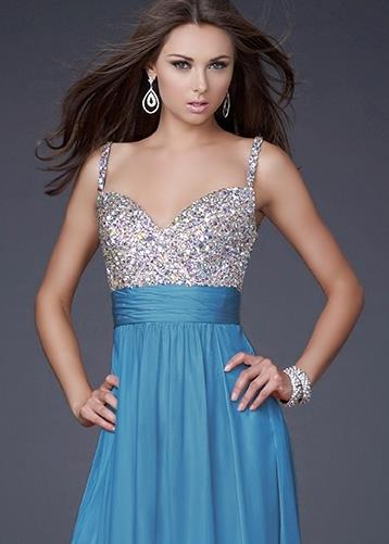 La Femme Dress Homecoming/Prom Peacock size2 - Beautique Online Store