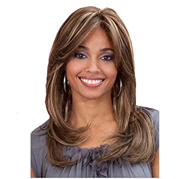 Mocha Synthetic Lace Front Wig - Beautique Online Store