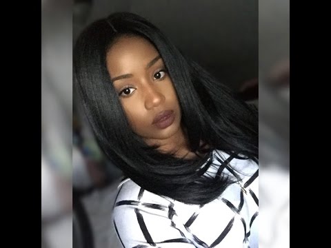 Olga Synthetic Hair Lace Front Wig Invisible Deep Part Lace - Beautique Online Store