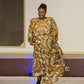Chiffon Leopard Maxi Dress - Beautique Online Store