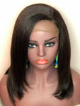 Custom Wig Provide Your Own Hair: Lace Closure Full Wig
