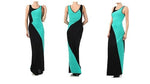 Colorblock Mint Dress - Beautique Online Store